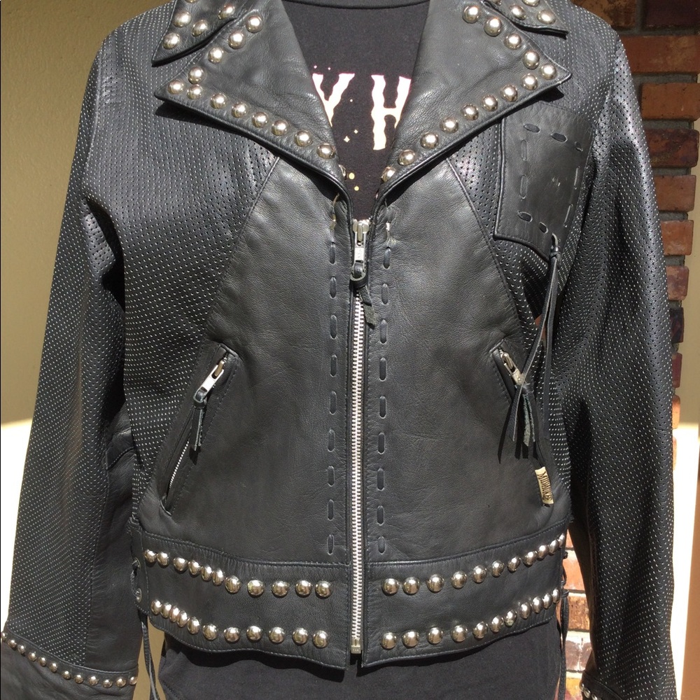 Milwaukee Motorcycle Clothing leather jacket M